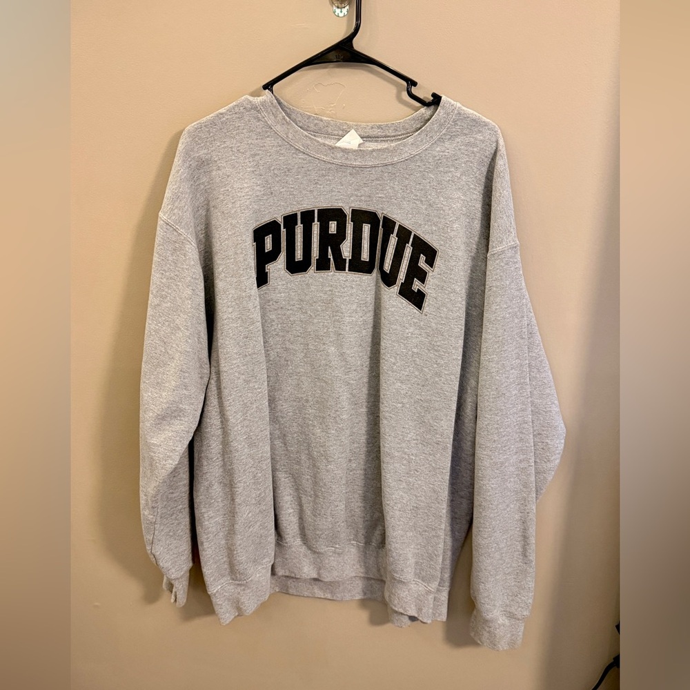 Purdue University Gray Crewneck